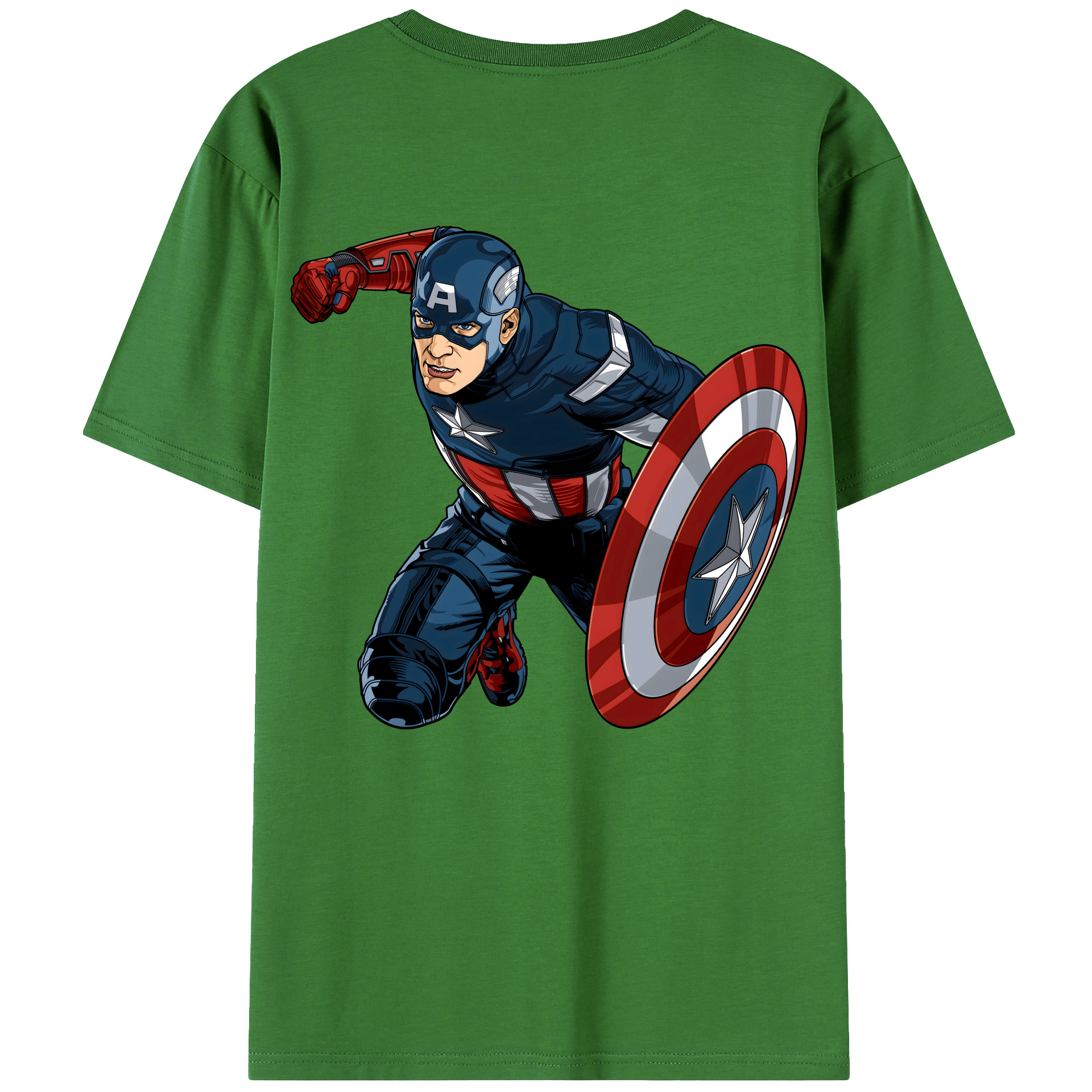 （画像用） アベンジャーズ The Avengers レディース半袖Tシャツ(バックプリント)